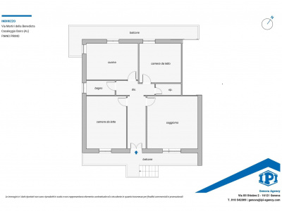 Casa semi-indipendente, Via Martiri della Benedicta, Casaleggio Boiro (AL)