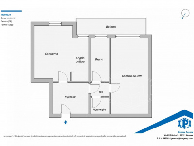 Appartamento, Corso Martinetti, Genova, GE