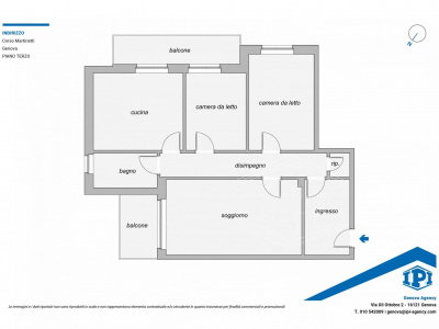 Appartamento, Corso Martinetti, Genova, GE