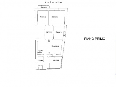 Appartamento, Via Servettaz, Savona, SV