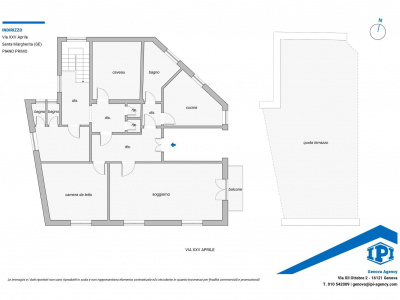 Appartamento, Via XXV Aprile 1945, Santa Margherita, GE