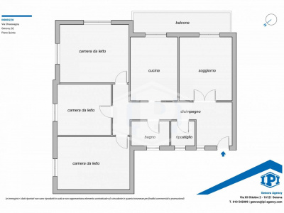 Appartamento, Via Chiaravagna, Genova GE