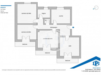 Appartamento, Via Tofane, Genova, GE