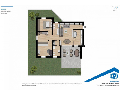 Nuovo Quadrilocale con giardino privato a Pontecchio Marconi, Sasso Marconi (BO)