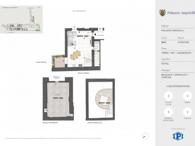 Bilocale con tavernetta in Strada Maggiore, Bologna (BO)