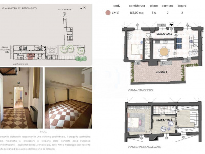 Appartamento con cortile privato in Strada Maggiore, Bologna (BO)