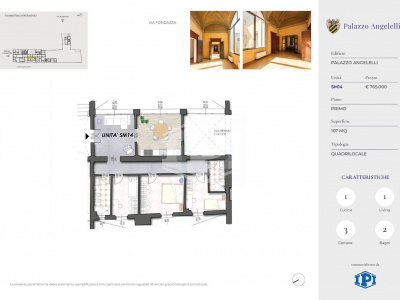 Appartamento di pregio in Strada Maggiore, Bologna (BO)