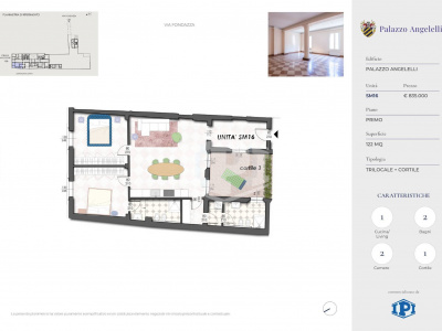 Appartamento di pregio con cortile privato in Strada Maggiore, Bologna (BO)