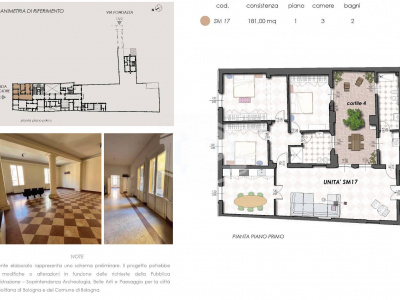 Appartamento di pregio con cortile privato in Strada Maggiore, Bologna (BO)