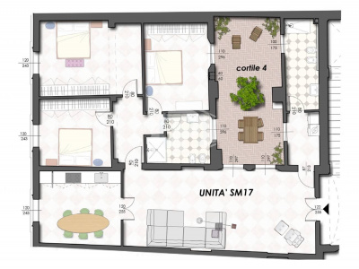 Appartamento di pregio con cortile privato in Strada Maggiore, Bologna (BO)