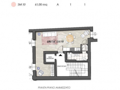 Bilocale in Strada Maggiore, Bologna (BO)