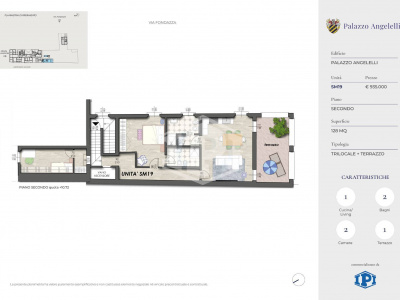 Appartamento con terrazzo abitabile, Strada Maggiore, Bologna (BO)