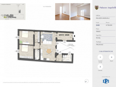 Ampio Trilocale di pregio in Strada Maggiore, Bologna (BO)