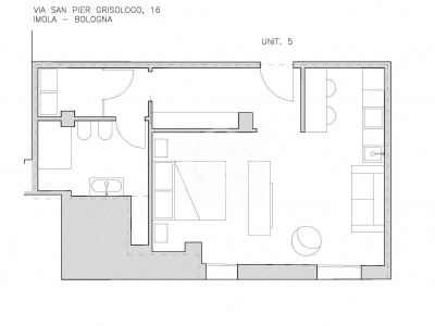 Ampio Monolocale in centro a Imola (BO)