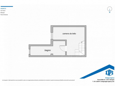 Bilocale con giardino privato, Via Tanari, Bologna (BO)