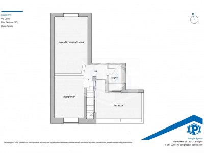 Appartamento ultimo piano con terrazza abitabile in centro a Zola Predosa (BO)
