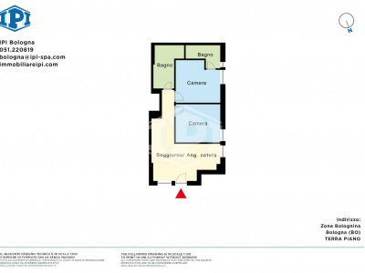 Trilocale ristrutturato, via Bonvicini, Bologna (BO)