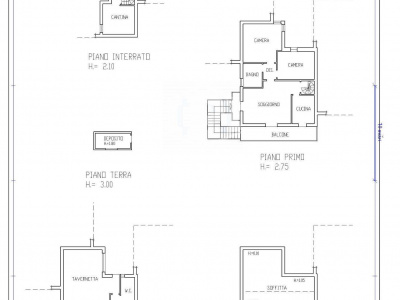 Villetta su 3 livelli in tri-familiare a Monzuno (BO)