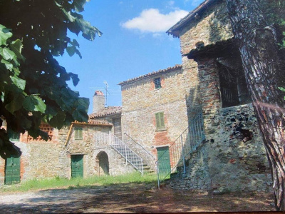 Antico Casale in sasso in località Prato - Monte Santa Maria Tiberina (PG)