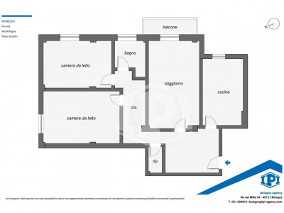 Quadrilocale con garage in Via Bologna, Ferrara (FE)