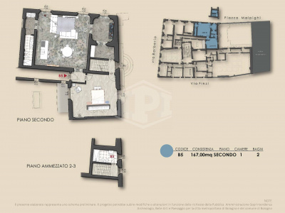 Appartamento di pregio in pieno Centro, Via Barberia, Bologna (BO)