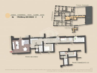 Appartamento di pregio in pieno Centro, Via Barberia, Bologna (BO)