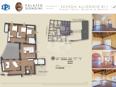 Appartamento di pregio con altana in pieno Centro, Via Barberia, Bologna (BO)