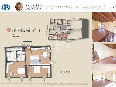 Trilocale di pregio in pieno Centro, Via Barberia, Bologna (BO)