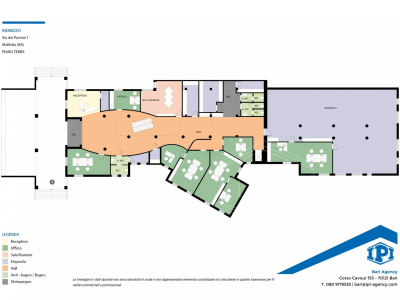 Palazzina uffici indipendente sita in Via Parietai 1 Molfetta - Bari (BA)
