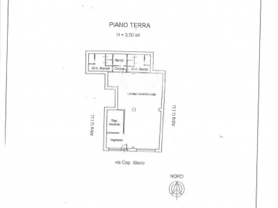 Locale commerciale sito in Via Capitano Sauro 2 - Noicattaro (BA)