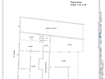 Unità immobiliare sita in Via F.sco Campione 41/43A/45A - Bari (BA)