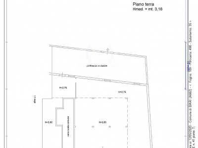 Unità immobiliare sita in Via F.sco Campione 41/43A/45A - Bari (BA)