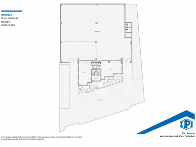 Palazzina uffici con capannone siti in Zona Produttiva D  KM 97,800 - SP. 231