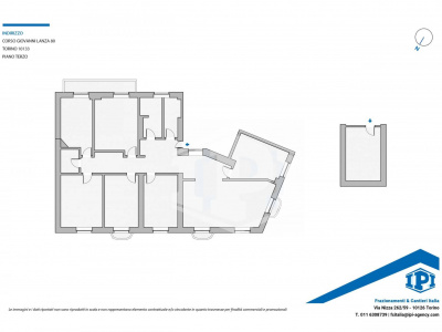 Appartamento signorile in Corso Giovanni Lanza, 80 - Torino