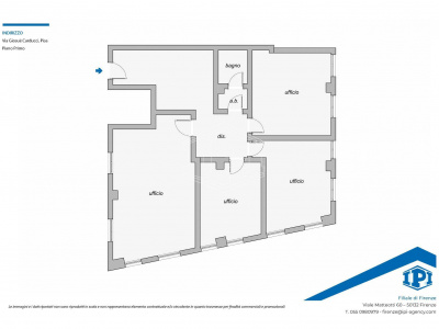 Ufficio in Via Giosuè Carducci - San Giuliano Terme (PI)