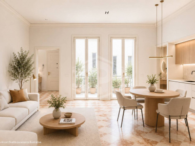 Appartamento di pregio con cortile-terrazzo privato in Strada Maggiore, Bologna (BO)