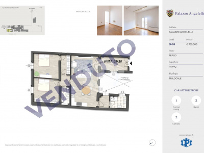 Ampio Trilocale di pregio in Strada Maggiore, Bologna (BO)